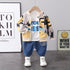 Boys spring and autumn suit set of three